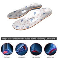 pink round inserted eva orthotic arch support insoles with orthopedics lighten foot pain for foot pain high arched foot ifitna