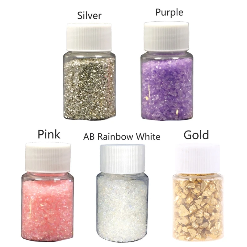 

20 г акриловый Хрустальный морской стеклянный полимерный наполнитель сломанные Камни DIY УФ-смола эпоксидная смола форма для изготовления юв...