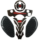 Наклейка на крышку топливного бака, прокладка для топливного бака, тройной передний верхний зажим, резиновая наклейка на топливный бак для Suzuki GSXR 1300 Hayabusa 2008-2012