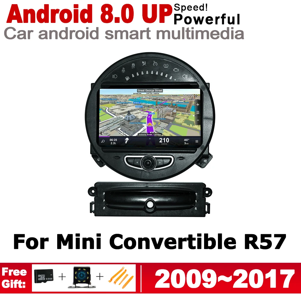 6 2 &quotHD стерео Android автомобильный DVD GPS Navi карта для хэтчбеков BMW серий 1 E81 E82 E87 E88 2004 ~