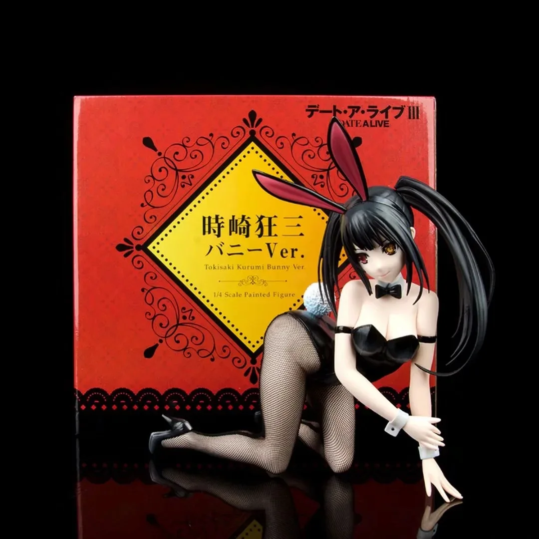 

Anime Sexy Girls Kurumi Tokisaki 1/4 Sacle Bunny Girl Ver. PVC Action Model Figure