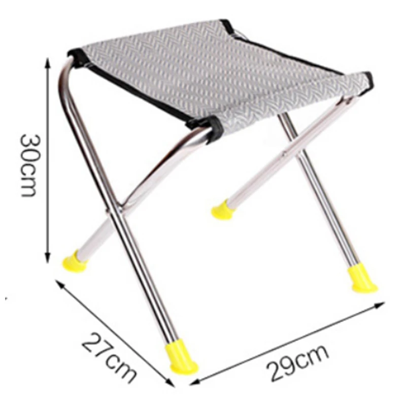 Удобное рыболовное кресло из нержавеющей стали Maza маленькое портативное