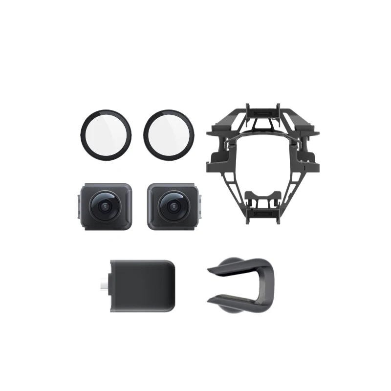 Оригинальный Insta360 One R Aerial Add On Split Lens 360 Mod Вертикальная батарея база Дрон Крепление
