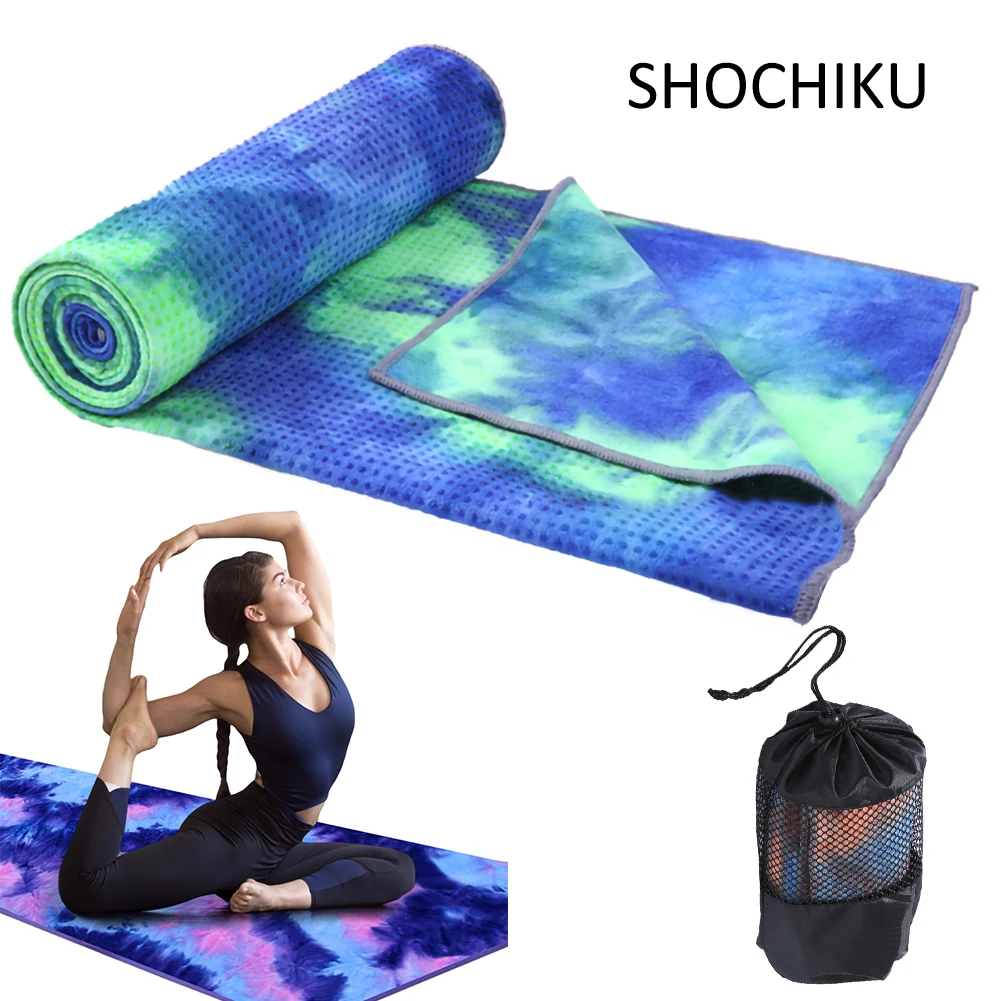 

Fitness Towel Printed Yoga Towel Non-slip Printed Tie-dye Yoga Towel