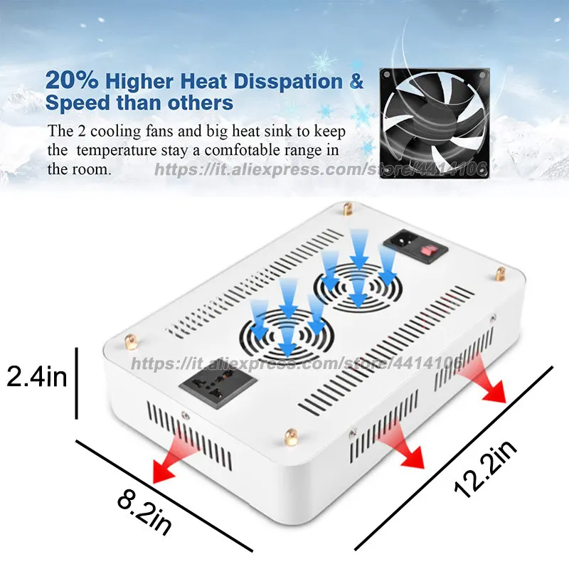Led Grow Light полный спектр более 1000 Вт для домашняя игровая палатка теплицы Гидропоника led 1200 Вт лампа для выращивания
