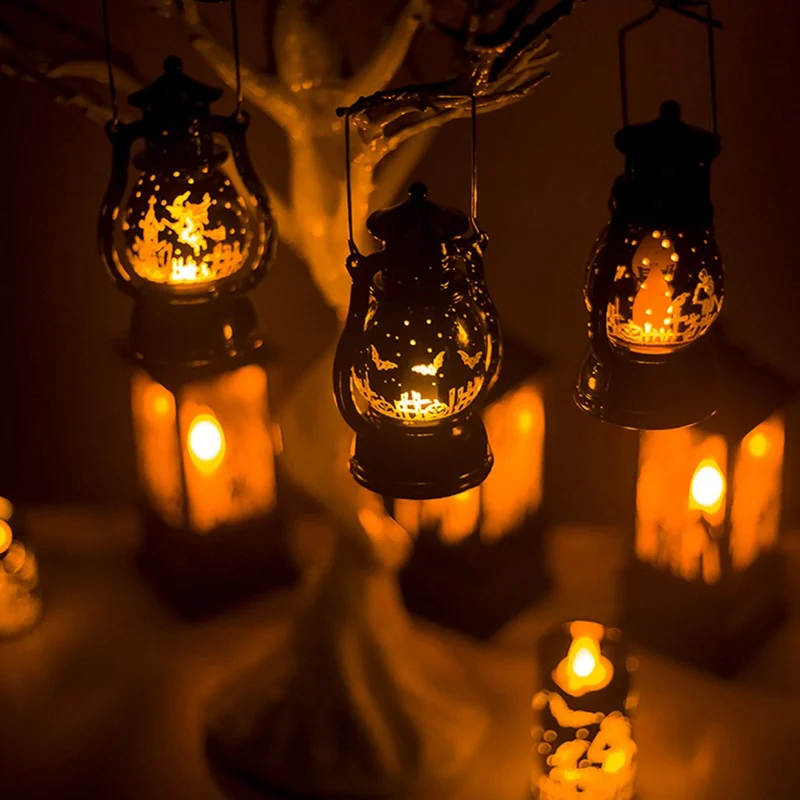 Маленькая масляная лампа Frigg в стиле ретро украшение для вечеринки на Хэллоуин