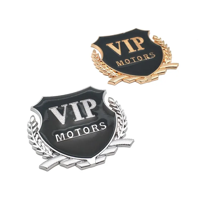 

Автомобильный Стайлинг, металлическая эмблема VIP двигателя, наклейка, боковая дверь, окно, корпус, автомобильный значок, Задняя деталь, аксе...