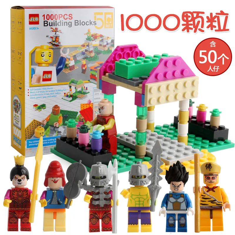 

1000pc Children Large Particles Building Blocks Educational Early Childhood Assembled Block Building Blocks Toys Kids Gift