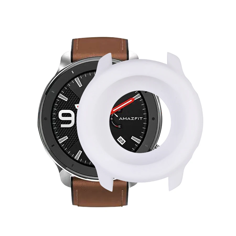 2 в 1 для Amazfit GTR ремешок для часов+ Мягкий защитный чехол крышка оболочка Рамка протектор для Xiaomi Huami Amazfit GTR часы 47 мм