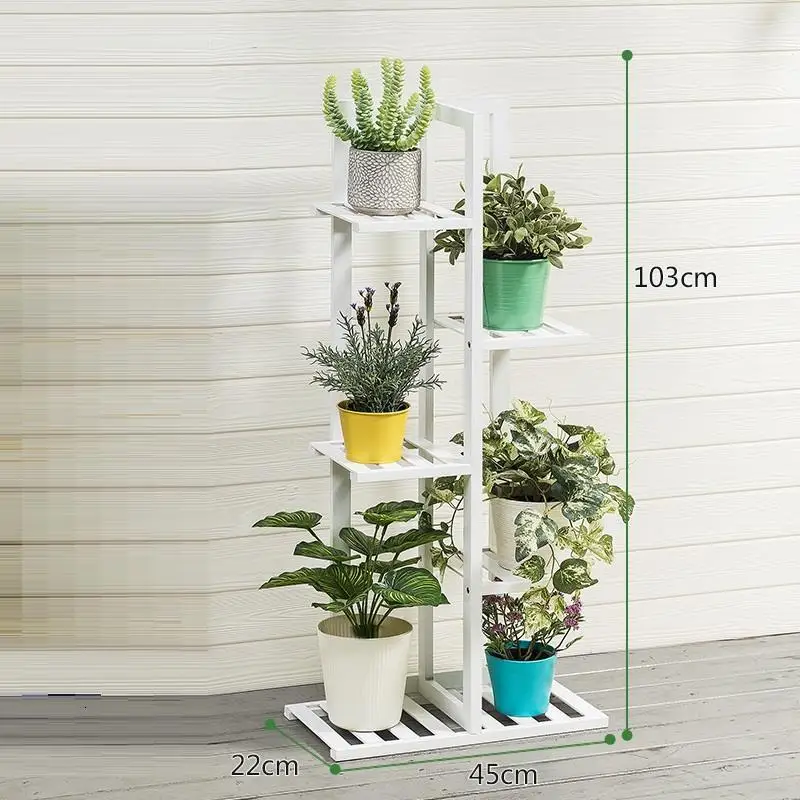 MODEL G Крытый Escalera Mueble деревянные полки для Жардин Estanteria Para Plantas Dekoration открытый балкон Цветочная полка завод стенд - Цвет: MODEL G