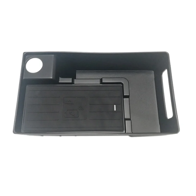 car wireless charger10w qi phone charging storage box for a4 b9 s4 a5 b8 2019 for all qi enabled devices free global shipping