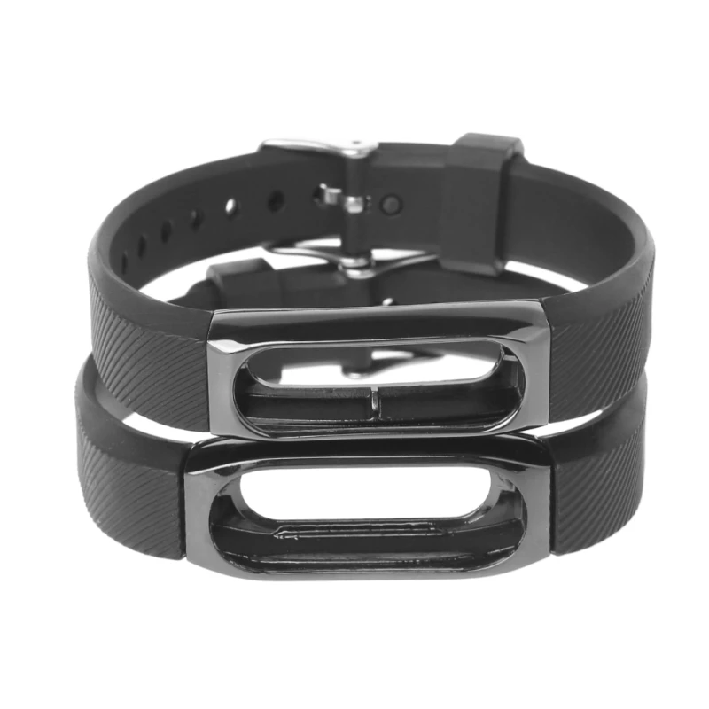 Для Xiaomi mi ремешок 1 браслет ремешок для mi Band 2 цветной металлический ремешок