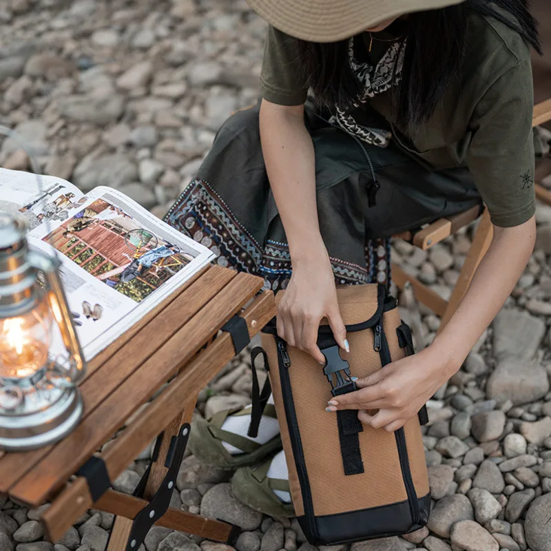 Сумка для кемпинга защита от брызг переносная Холщовая | Спорт и развлечения