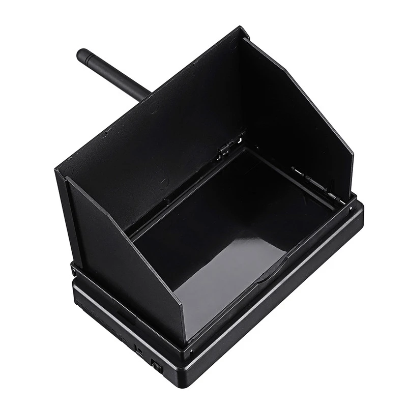 RISE-5.8G FPV Receiver Monitor 48CH 4.3 Inch LCD Screen 16:9 Auto Search for RC Drone Racing Multi | Электроника
