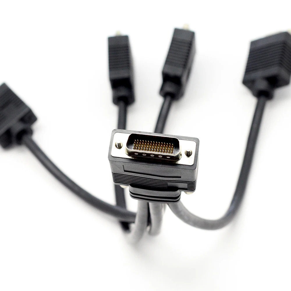 Φ 30 см to 4 x HD15 Matrox M9120 P690 Plus 4-Φ кабель для аналогового обновления - купить по