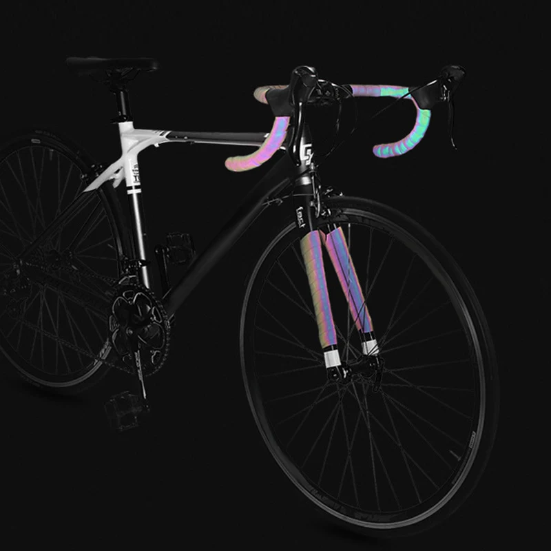 Горячая продажа 1 пара велосипедный ремень руля светильник светоотражающая