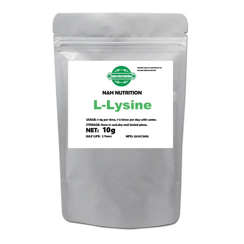 

10g-1kg High-Purity Lysine, Amino Acid For Human Body, Commonly Used Cosmetics, Nutritional Supplements, Non-Toxic, Batch Supply