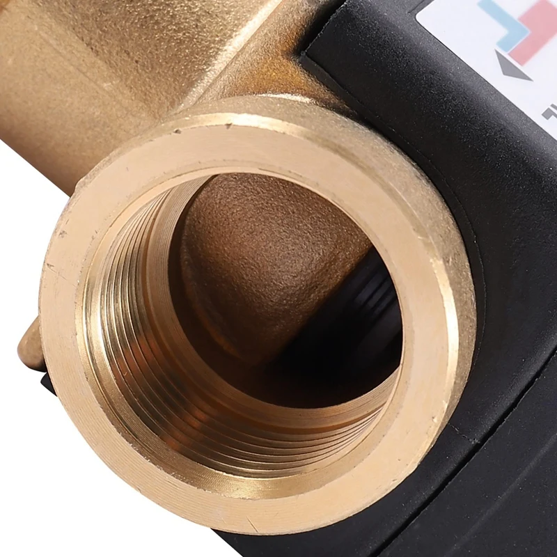 

Solar Water Heater Valve 3-Way Thermostatic Mixer Valve 3 Way Male Thread Thermostatic Mixing Valve