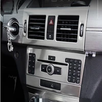 car styling gear shift strip decorative water cup panel cover stickers trim for mercedes benz glk x204 auto interior accessories