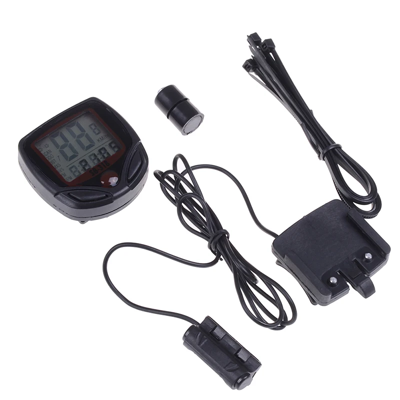 

Waterproof 1set Digital LCD Computer Cycle Bicycle Bike Speedometer Odometer