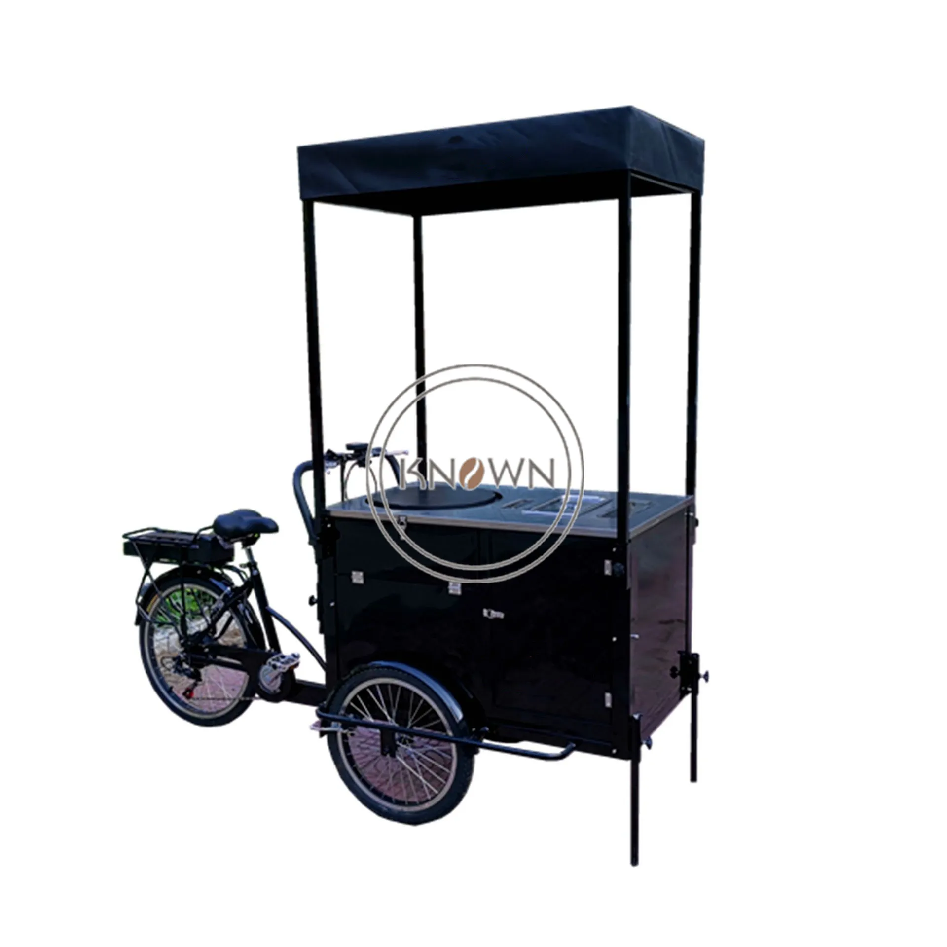 

Customize Electric Pancake Sale Tricycle With Griller Mobile Food Carts 3 Wheels Adult Cargo Bicycles