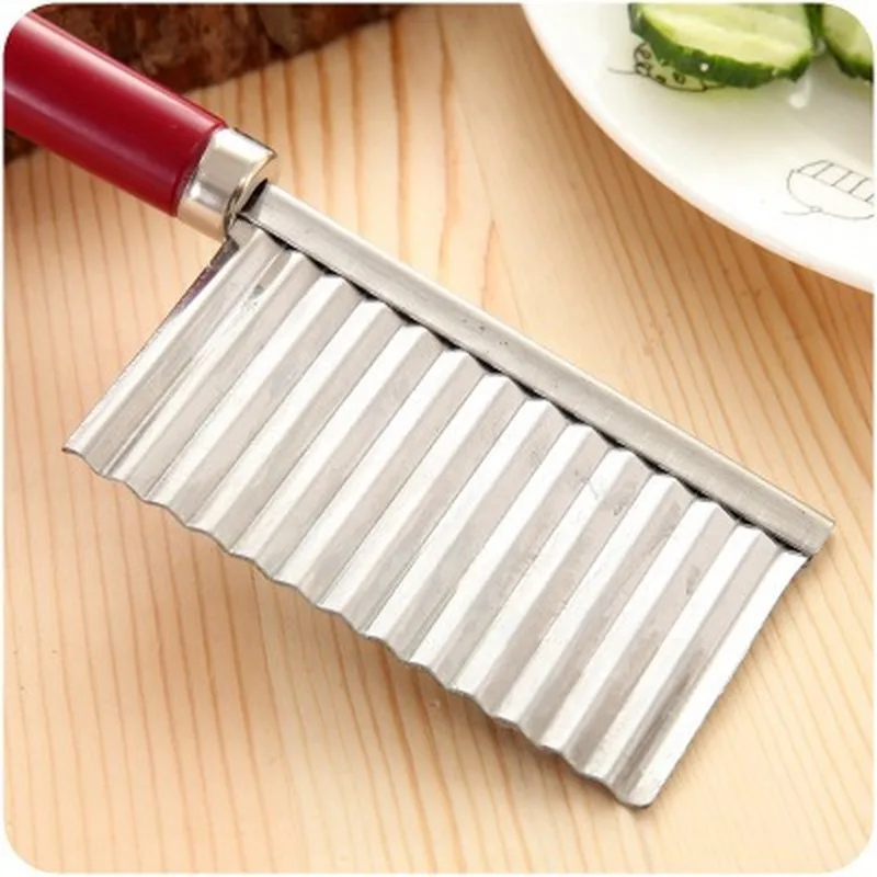 Для волнистой нарезки картофеля краями инструмент для очистки фруктов и овощей