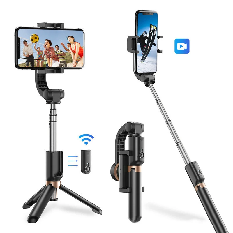 

Stabilizer Anti-shake Selfie Stick Tripod Wireless Bluetooth-compatible Stabilizer For Camera Phone Accessories Selfie Sticks