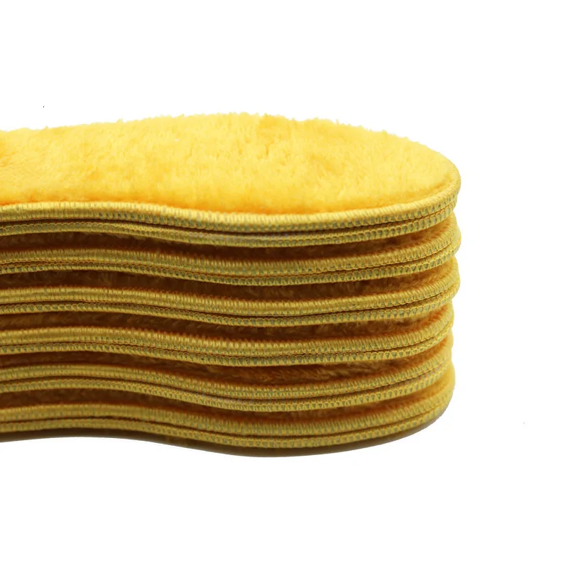 Зимние Утепленные стельки с хлопковой подкладкой имитация шерсти войлока мягкие