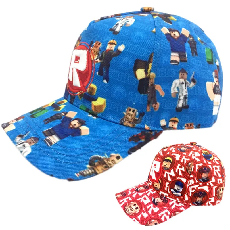

Cute Cartoon Game Blue Red Hat Baseball Trucker Caps Adjustable Hip Hop Hats for Men Women Boys Cosplay Accessories Gift 0630
