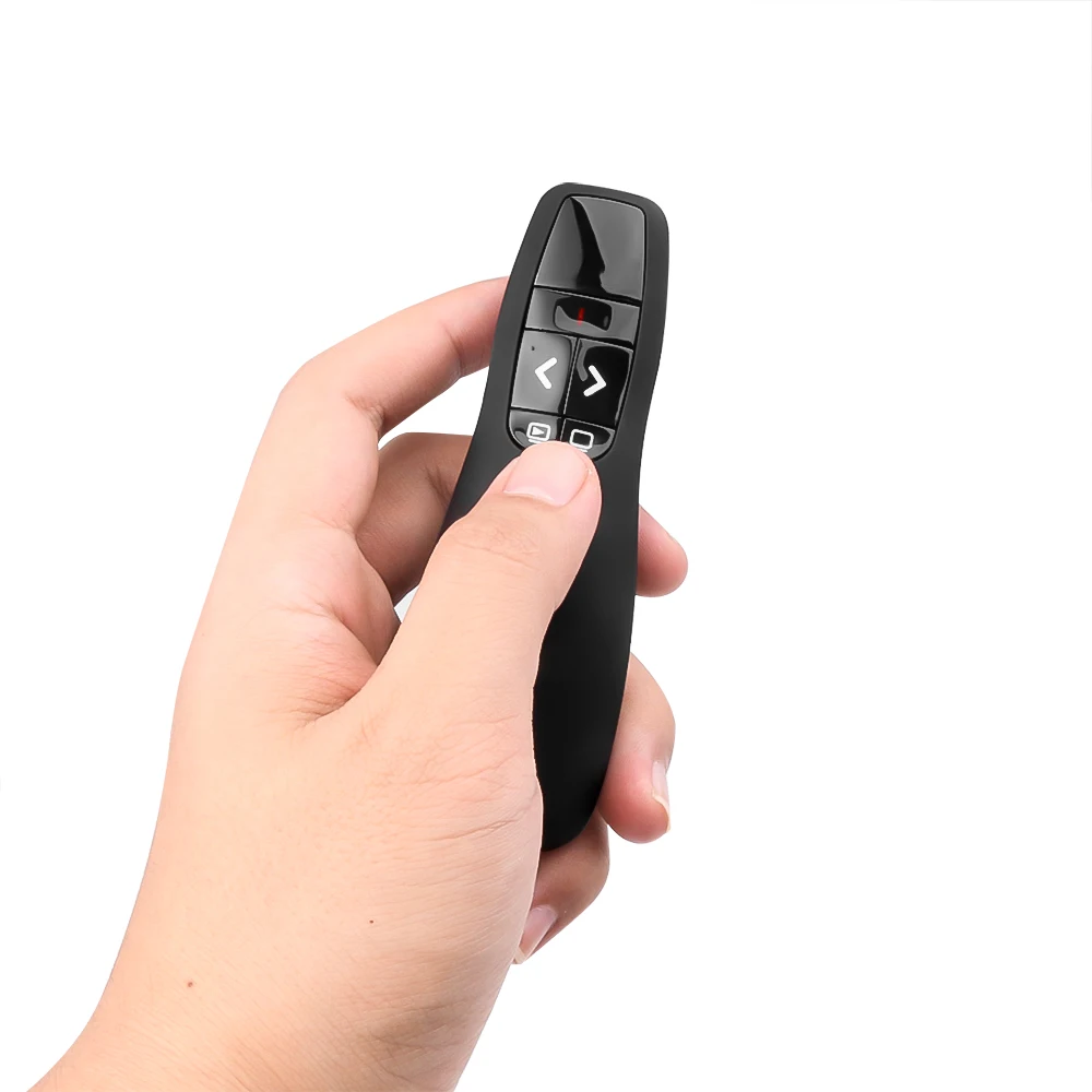 Ручной R400 2 4 ГГц PPT красная лазерная указка перо USB Беспроводной вручителя с