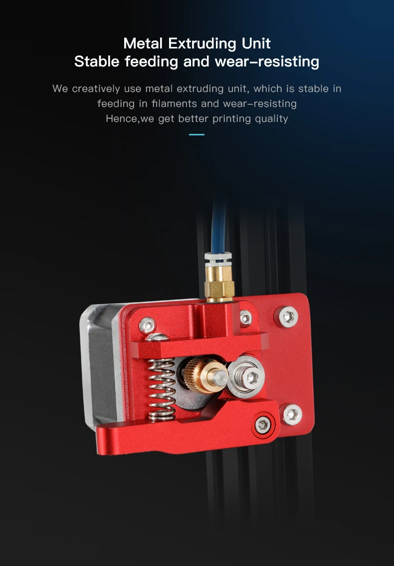 CREALITY 3d принтер Ender-5 Pro Бесшумная доска Предустановленная магнитная сборка пластина отключение питания печать закрытая структура
