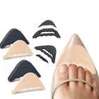 1 пара мягких вставок в переднюю часть стопы для женщин, заглушка для высоких каблуков, наполнитель для стопы, стельки для предотвращения боли