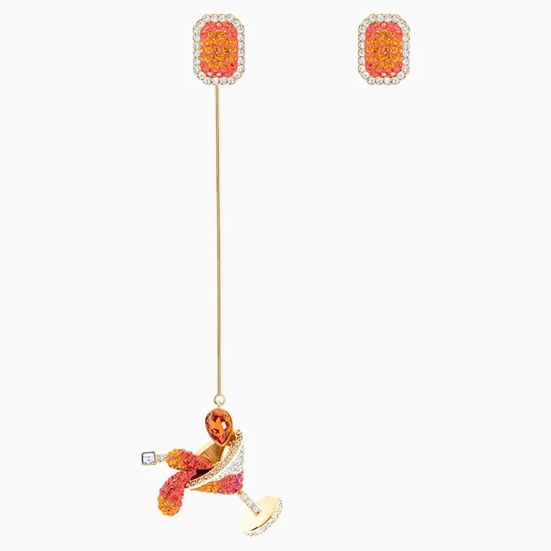 

SWA Original 1:1 With Box Fashion Ladies Jewelry Exquisite Cocktail Party Ice Cream And Banana Women's Pendant Necklace