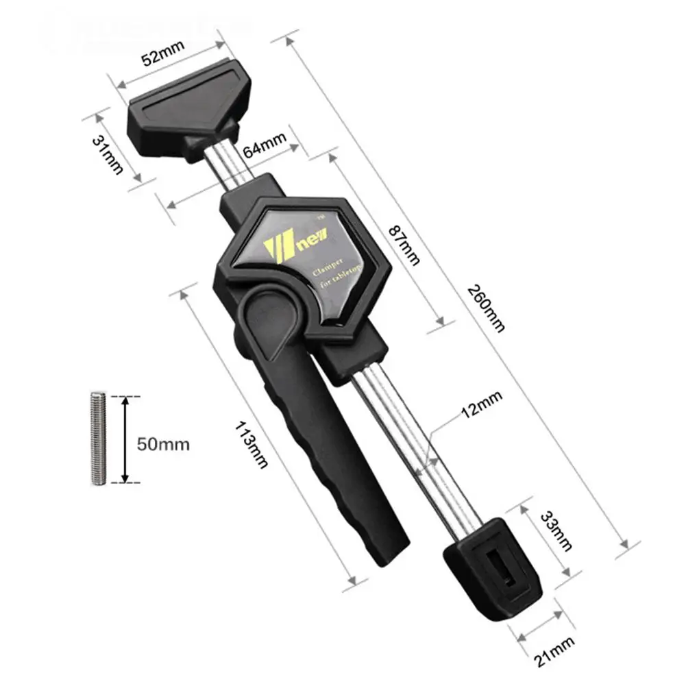 

2PCS Desktop Clamps For Woodworking Djustable Frame Fixed Benches Uxiliary Tool Clamping Tools Quick Release Clip For Tabletop