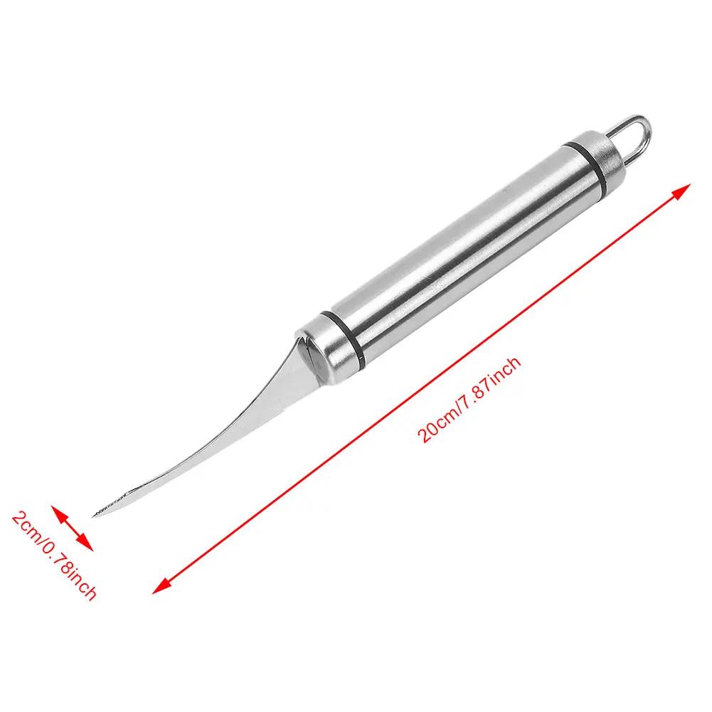 

Stainless Steel Shrimp Opener Shrimp Line Knife Clean Shrimp Line Fish Belly Knife Open Shrimp Knife Peeler Shrimp Kitchen Tool
