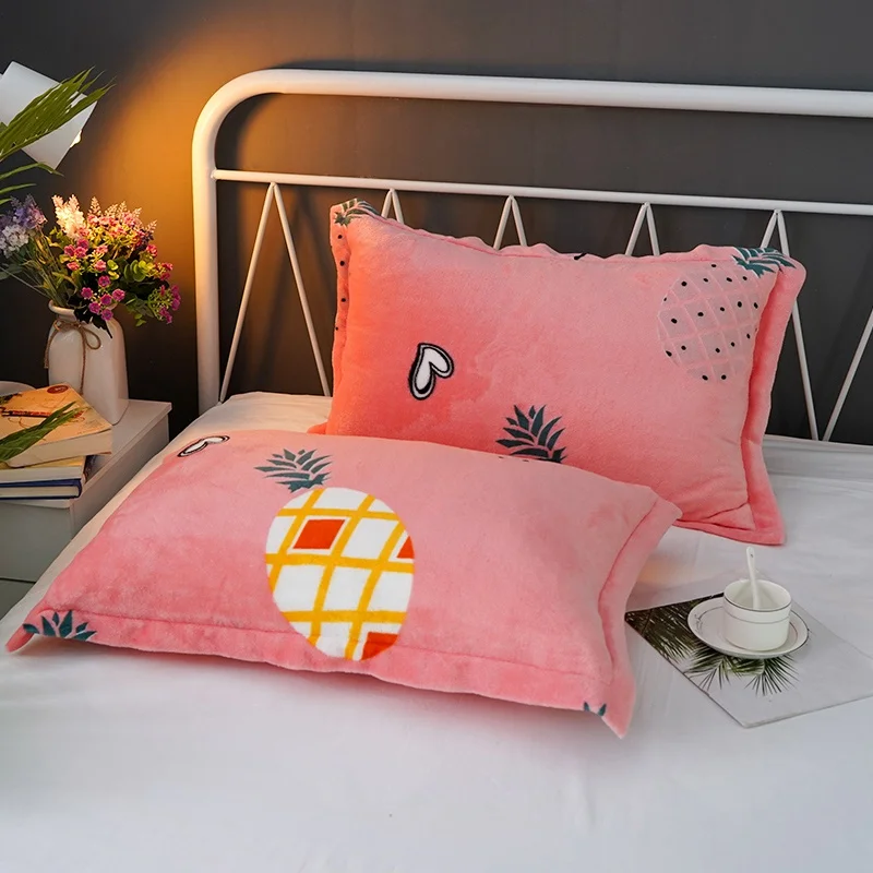 Распродажа Новое поступление наволочка чехол дышащая подушка фланелевый Мягкий