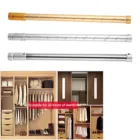 Подвесные стойки для шкафа, Телескопические стержни для шкафа, утолщенные вешалки для шкафа, подвесные стержни из нержавеющей стали 420-720 мм