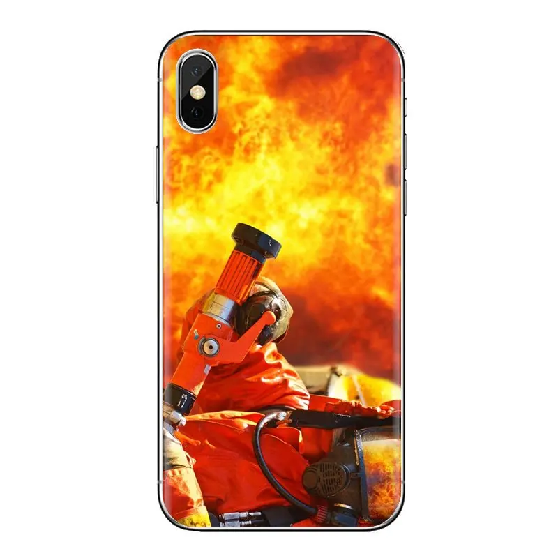 TPU Skin Case firefighter for life hero Poster For HTC One U11 U12 X9 M7 M8 A9 M9 M10 E9 Plus Desire 630 530 626 628 816 820 830 |