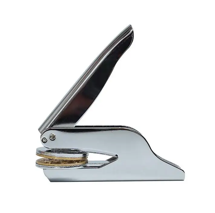 

Hot Customize Embossing Stamp with Your Logo,Pliers Seal Personalized Embossing Seal for Letter Head Wedding Envelope Leather