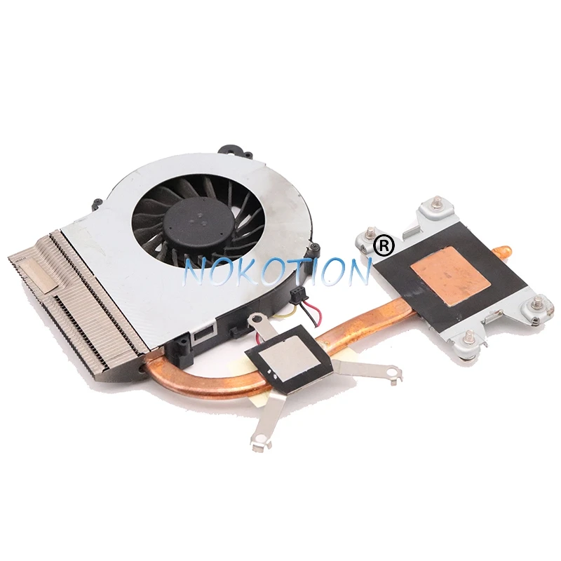 Nokotion 657941-001 649950-001 для HP pavilion G4 G6 AMD радиатор охлаждения ноутбука медный с