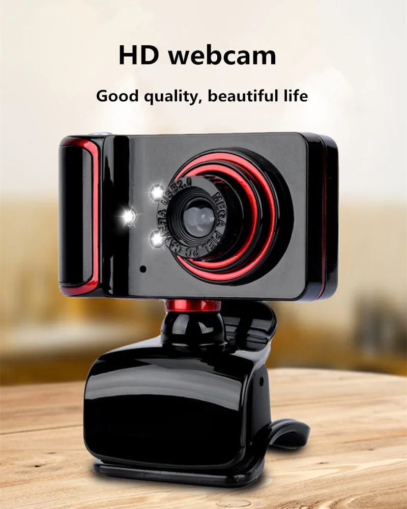 HD видео камера компьютер настольный ноутбук Встроенный ночного видения live home USB
