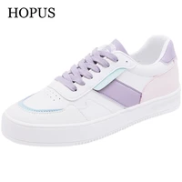 fashion women sneakers platform shoes 2021 spring new casual flats mixed color sneakers women comfortable female vulcanize shoes