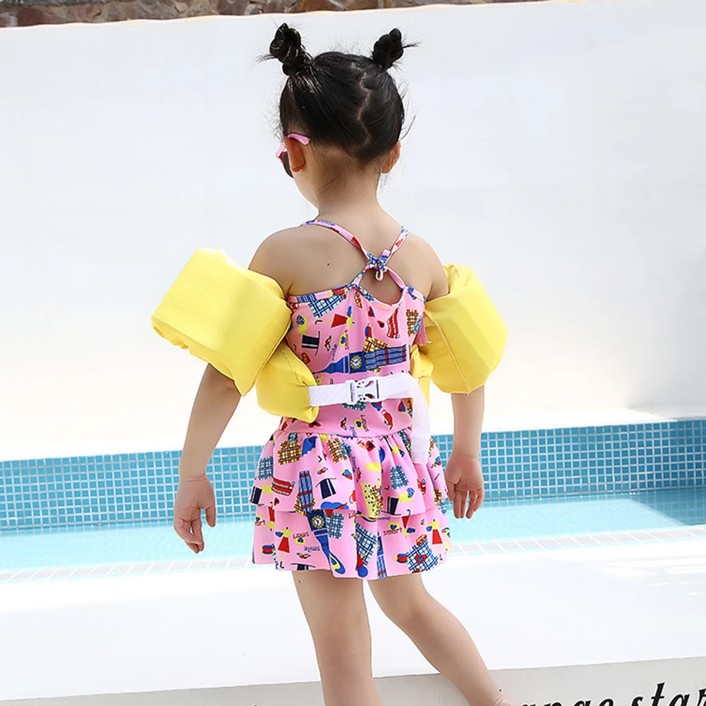 

Children Kids Swimming Floats Ring Arm Sleeve Float Arm Sleeve Life Jacket Floating Pool Training Swimming Ring