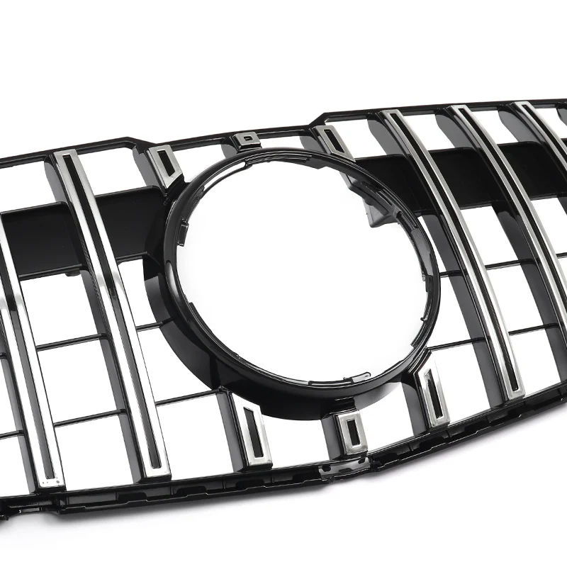 

MagicKit FRONT GRILLE SPORT CHRONE+BLACK for Mercedes X204 GLK 2013-2015 GT PANAMERICANA