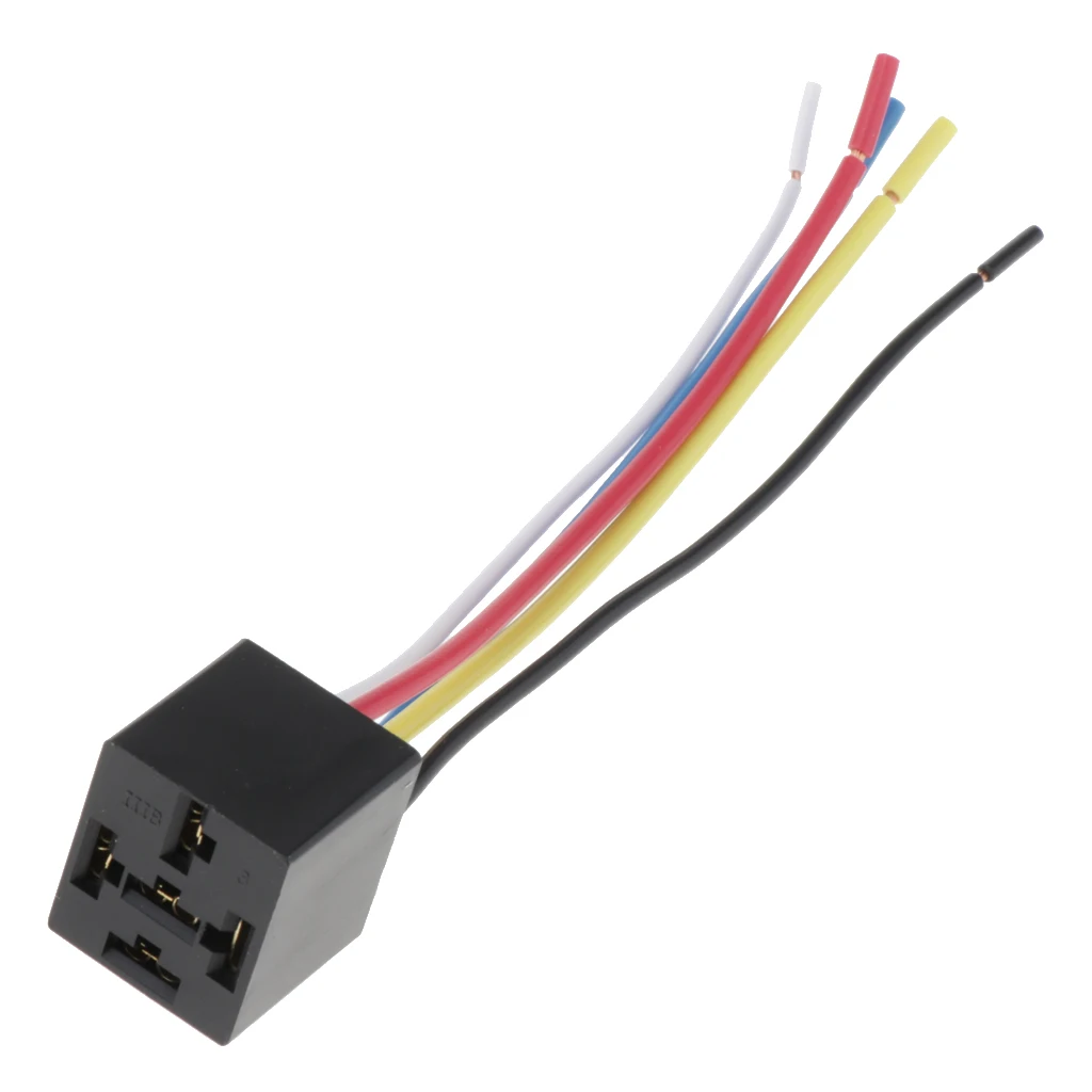 MagiDeal автомобильный Грузовик 80Amp SPDT реле жгута Разъем для HG4185C|Сигнализация