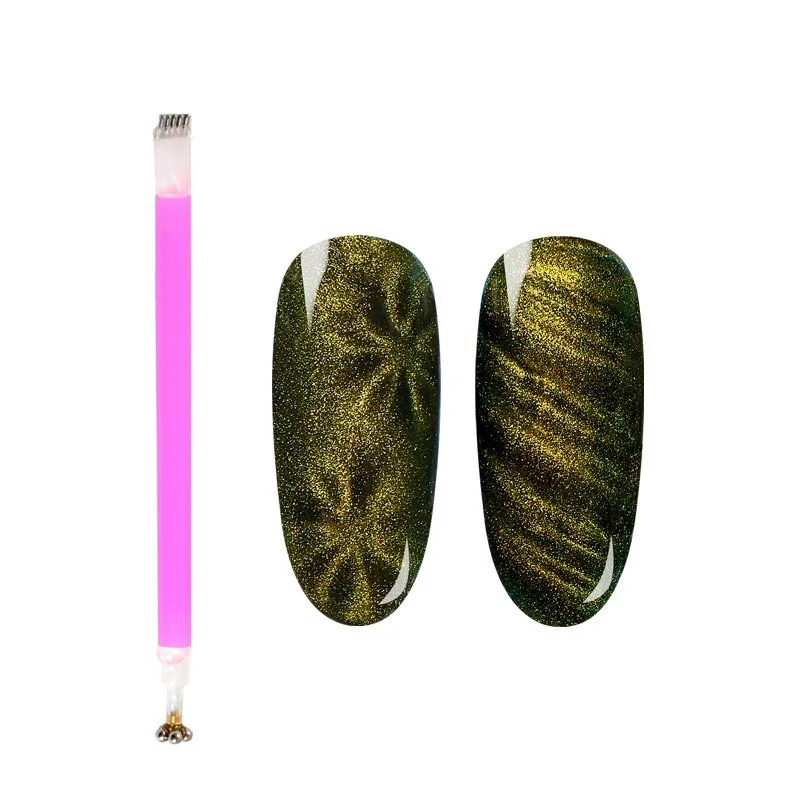 RBAN NAIL Cat Eye Магнитный Стик Смешанные формы магический эффект магнитные палочки инструменты для маникюра инструмент для дизайна ногтей Гель-лак для ногтей с эффектом «кошачий глаз» ручка - Цвет: M03866