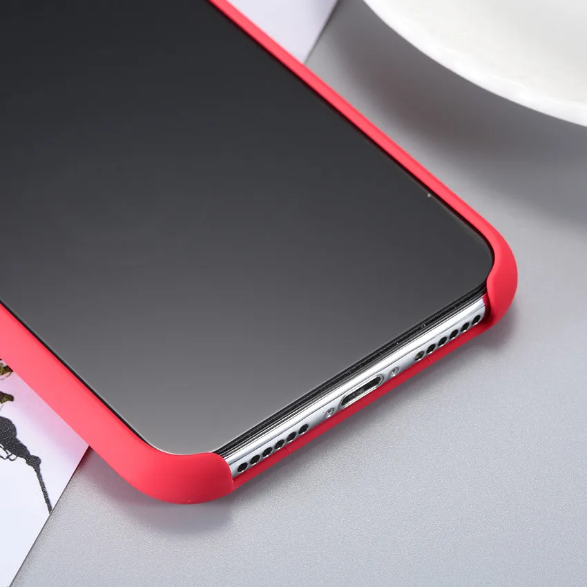 Мягкий резиновый силиконовый чехол для apple iphone xs max xr x 8 7 6 6s plus 5 5S se fundas официальная задняя крышка для телефона