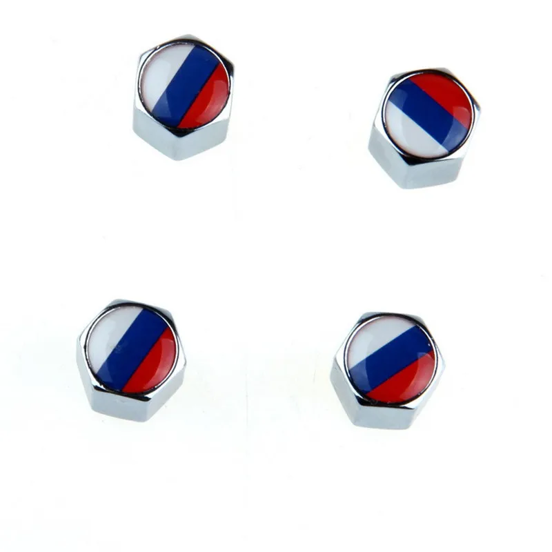 4 шт./компл. герметичные колпачки для клапанов автомобильных колес из нержавеющей