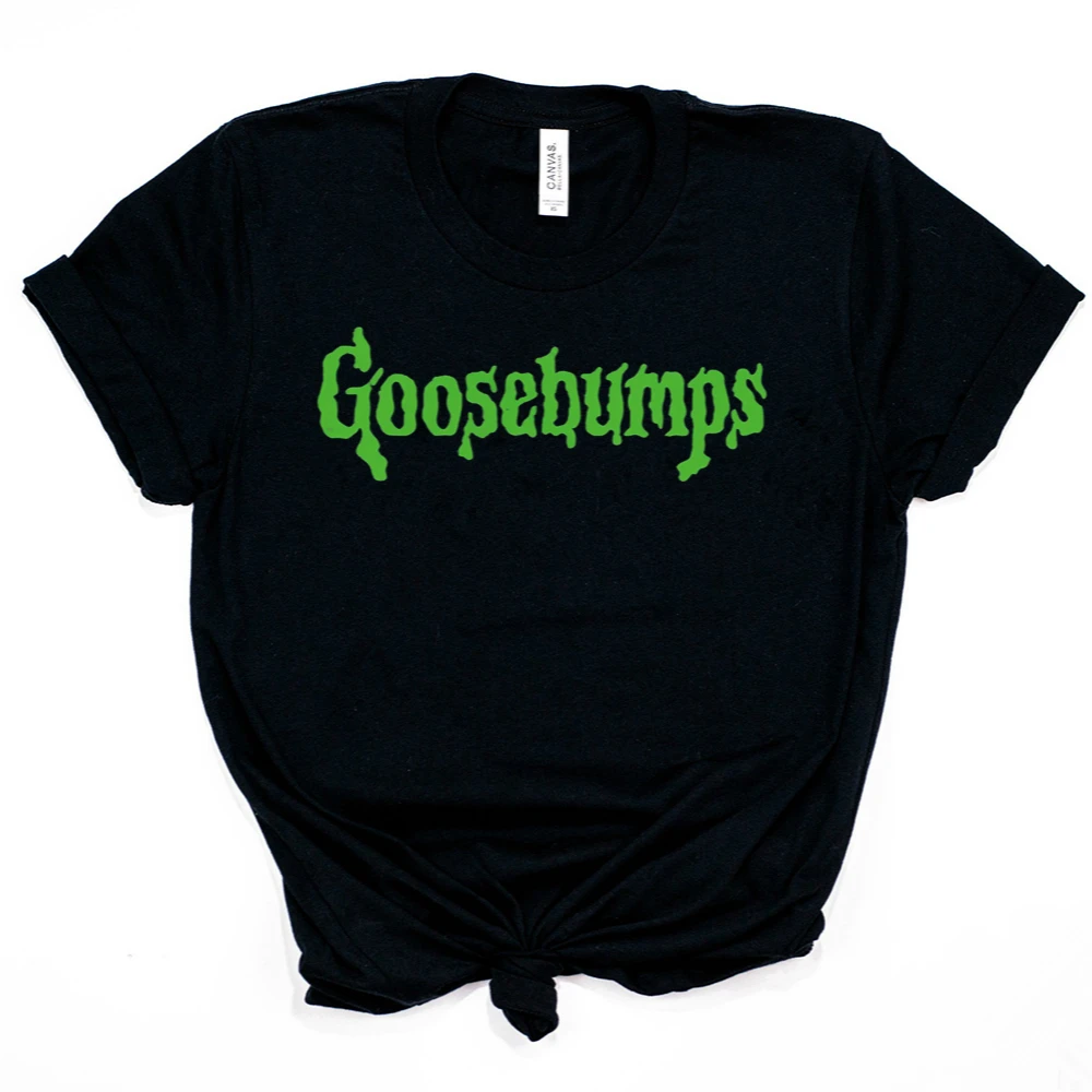 2019 Goosebumps рубашка 90s Винтажная Футболка крутые рубашки в стиле Хэллоуин