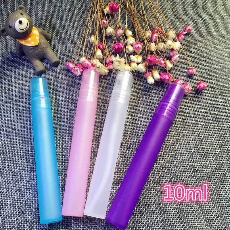 1 шт. 10 мл портативный пустой пластиковый матовый насос спрей парфюмерная ручка